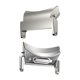 thumbnail image 2 of Conector de banda Salvador de metal de Acero inoxidable premium para 4 5 6 Plata, 2 of 10