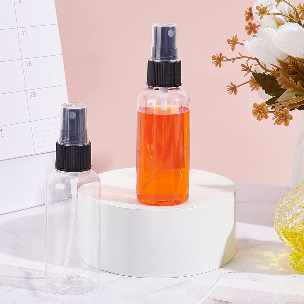 120 Pcs Mini Spray Bottles 60ml (2oz) Perfume Travel Refillable Bottles with Pump Spray Cap Tiny Sprayer for Water Cologne Samples