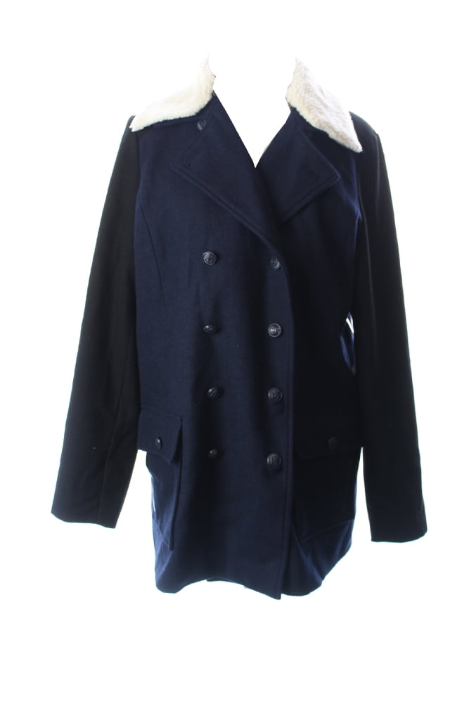 tommy hilfiger navy coat