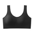 thumbnail image 1 of Backless Seamless Bra for Women, Soft Nylon Mesh and Polyurethane Splicing, Hollow-Out Design, Everyday Wear, All-Season, Regular Length, 1 of 6