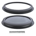 thumbnail image 5 of Mustrod Dia 12" Round Fixed RV Window Tempered Tinted Glass for RV Camper Cargo Fit for 1-5/8" Thickness Wall, 5 of 10