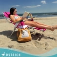 thumbnail image 6 of Ostrich The Woody Backpack 3N1 Portable Chair, Reclining Lounger with Cooler Bag, Pink, 6 of 10