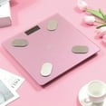 thumbnail image 3 of AZXY Body Fat Scale,Body Composition Scales,Bluetooth Smart Scales Digital Weight and Body Fat 500lbs,Body Scale with Bluetooth Clearance,Pink, 3 of 9
