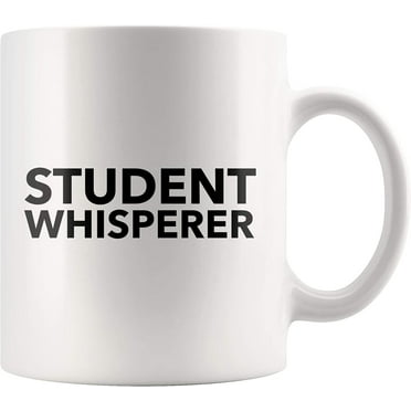 Academic Dean Funny Cute Gag Gift Idea Student Whisperer Mug 11 oz Ceramic Coffee Tea Cup Appreciation Gifts School University Head Of Faculty Department for College White Mugs