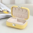 thumbnail image 3 of Jewelry Organizer,Jewelry Organizer Box Small Girls Women, Organizer Bracelet Jewelry Watch,Jewelry Box Storage Necklace Earring Rings,Jewelry Case Portable Jewelry Holder Case,PU Yuyangstore Organizador de joyas, 3 of 5