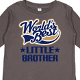 thumbnail image 4 of Inktastic Little Brother Worlds Best Boys Long Sleeve Toddler T-Shirt, 4 of 5