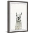 thumbnail image 3 of MARMONT HILL  - Handmade Llama Close-up Framed Print 8 x 12, 3 of 5