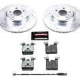 thumbnail image 3 of PowerStop Rear Z26 Street Warrior Carbon-Fiber Ceramic Brake Pad and Drilled and Slotted Rotor Kit Fits: BMW Select Models K6672-26, 3 of 9