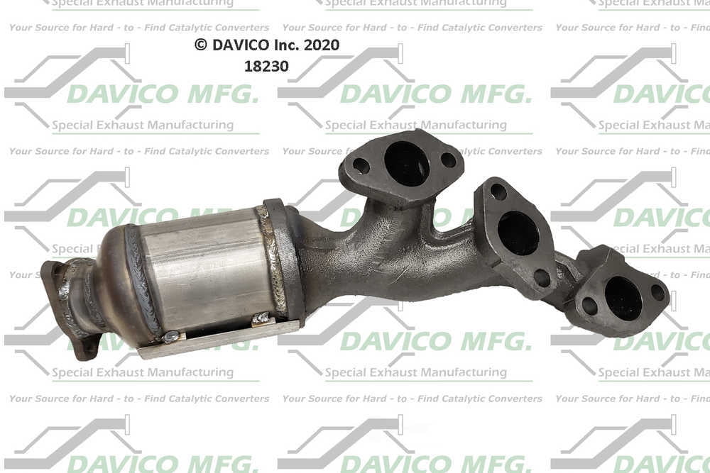 Davico Mfg Catalytic Converter P/N:18230 Fits select: 2002-2004 NISSAN XTERRA, 2002-2004 NISSAN FRONTIER