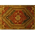 thumbnail image 1 of Ahgly Company Indoor Rectangle Persian Yellow Traditional Area Rugs, 5' x 7', 1 of 4