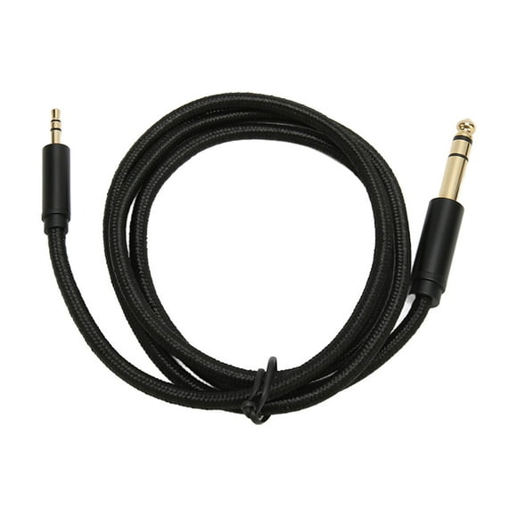 Stereo Sound Cable,3.5mm to 6.35mm Stereo Male Stereo Sound Cable Bidirectional Stereo Sound Cable Professionally Tested