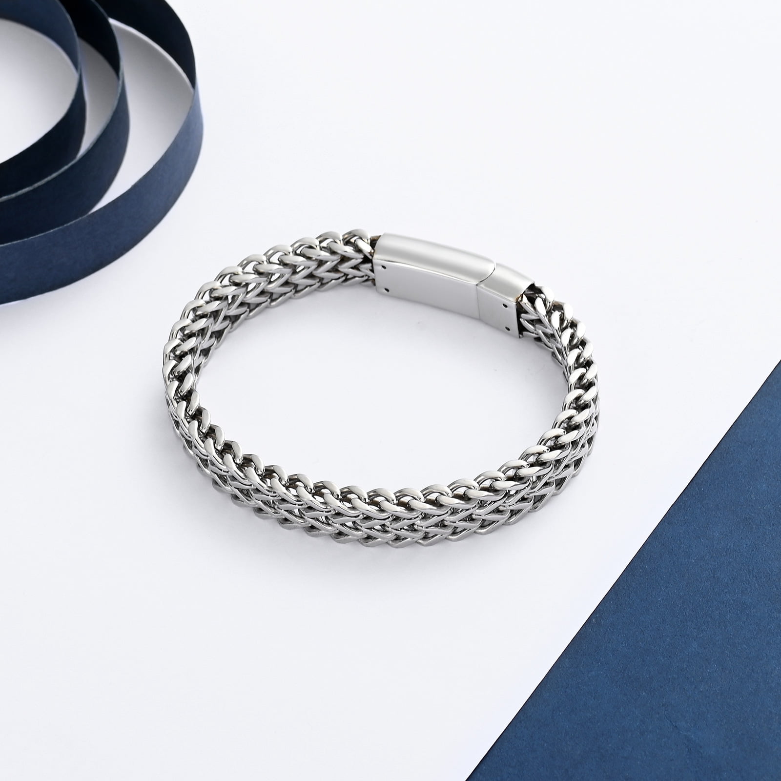 Cremation Bracelet for Ashes for Men Women- Stainless Steel  Urn Bracelet Keepsake Ash Holder Cremation Memorial Jewelry