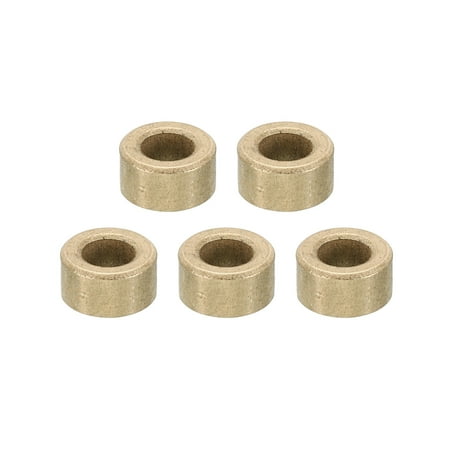 

M5 Brass Spacers 5 Pcs Metal Spacer Brass 5mm ID x 9mm OD x 4mm L Brass Spacers Standoff for 1/5 Inch or M5 Screw