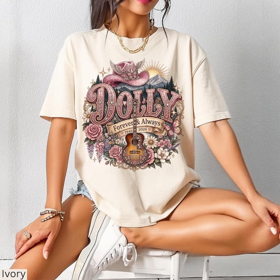 Dolly Memorial Country Music Icon T-Shirt