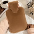 thumbnail image 6 of 3. Leakproof Thermal Water Bottle With Soft Plush Layer For Indoor/Outdoor Cold Weather Comfort & Warmth, 6 of 9