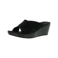 thumbnail image 1 of Skechers Womens Call Beverlee-Delighted Slip On Open Toe Wedge Sandals, 1 of 5