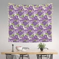 thumbnail image 2 of Yiaed Violets Flowers Print Tapestry for Bedroom,Tapestry Wall Tapestries, Tapestry Aesthetic for Living Room Dorm Room 51" X 60", 2 of 6