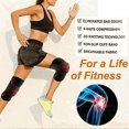 thumbnail image 3 of CAROOTU Knee Brace Support with Silicone Strips Breathable Decompression Kneepad Practical Sports Protection, 3 of 6