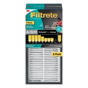 Filtrete by 3M Allergen Reduction + Odor Reduction Air Purifier Filter, Replaces Sizse A/D/H Filters, 2 Pack