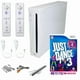 thumbnail image 1 of Nintendo Wii Console Wii Game System White with Just Dance 3, 2 RetroFam Remotes & Nunchucks (Refurbished), 1 of 6