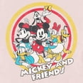 thumbnail image 2 of Toddler's Mickey & Friends Retro Squad Graphic Tee Light Pink 2T, 2 of 3
