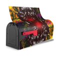 thumbnail image 3 of Gukieu Wolf With Wildflowers Print Magnetic Mailbox Cover, Sun-proof and Waterproof Home Yard Mailbox Cover-21x18 in, 3 of 8