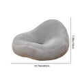 thumbnail image 4 of Usloyux Under $5 Donut Sitting Pillow Tailbone Pillow,7.08×15.74 Inch Seat Cushion Chair Pad,Center Hole Chair Pad Seat Cushion for Truck,Office,Chair,Wheelchairs,Home, 4 of 9