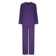 thumbnail image 5 of Ichuanyi liquidación color color-cuello en v buque de manga tops de manga larga+ bolsas de cintura elástica pantalones largos de dos piezas ICHUANYI WER2023082211264, 5 of 5
