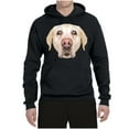 thumbnail image 2 of Wild Bobby, Golden Retriever Cute Gift, Dog Lover, Unisex Graphic Hoodie Sweatshirt, Black, Small, 2 of 4