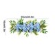 thumbnail image 3 of Guirnalda de flores artificiales de peonía y rosas de 25,6 pulgadas para puerta principal, arco floral de peonía, guirnalda de hojas de hortensias para boda, arco, puerta principal, casa, hortensias,, 3 of 6