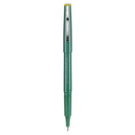 Razor Point Fine Line Porous Point Pen, Stick, Extra-Fine 0.3 Mm, Green Ink, Green Barrel, Dozen | Bundle of 10 Dozen