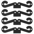 thumbnail image 1 of BRIGHTFUFU 4 Uds. Herrajes decorativos para puertas de garaje, accesorios para puertas de Granero, bisagras decorativas para puertas de Granero, 1 of 8