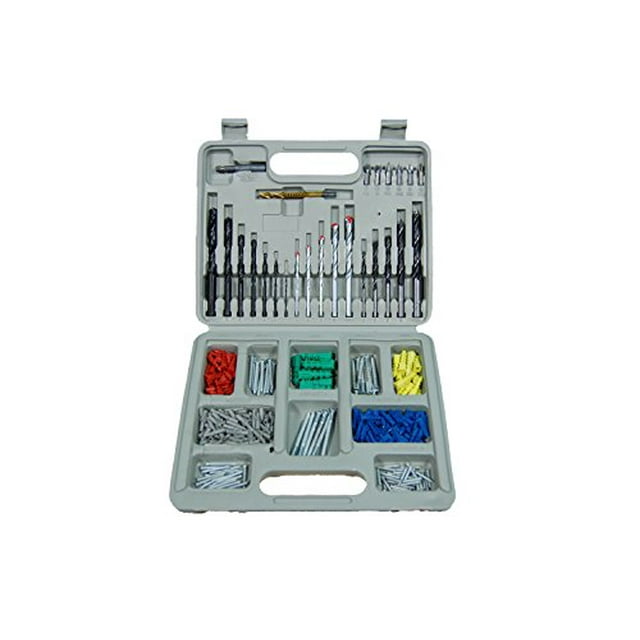 official Rotorazer Professional 310-piece Contractor's Drill Bit Set for Bits Screws and Parts for Screwdrivers Saws Drills Wood Walls Metal and Plastic AS SEEN ON TV