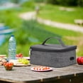 thumbnail image 4 of Portable Electric Heated Lunch Box Car Mini Microwave Oven Lunch Bag Oxford Waterproof, 4 of 4