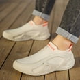 thumbnail image 2 of [Comfortable Sneakers] Lightweight Breathable Slip-On Casual Sneakers for Men & Women | Comfortable Walking Shoes with TPR Sole, EVA Cushion & Ventilated Mesh Design - All-Season Gym, Running, 2 of 9