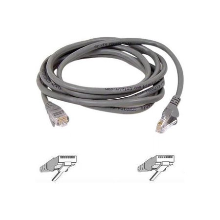 UPC: 0722868391778 | Belkin A3L980-20-S 20 ft. Cat 6 Gray Network Cable