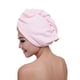 thumbnail image 1 of Toalla de microfibra de secado rápido para el cabello, turbante de secado mágico, sombrero envolvente, Spa, baño en casa, sombrero para secar el cabello, 1 of 8