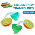 thumbnail image 3 of Marble Genius Stunts Trampoline Set: Includes 2 New Patented Trampolines and 2 Catch Buckets, Compatible with Other Marble Genius Products, Includes Online App, for Ages 5 and Above, Orange Swirl, 3 of 8