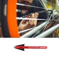 thumbnail image 3 of Comprobador de cadena de bicicleta Eigraketly indicador de desgaste aleación de aluminio rojo, 3 of 6