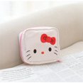 thumbnail image 1 of Sanrio-Bolsa de almacenamiento de tampones de Hello Kitty, bolsa de servilletas sanitarias de dibujos animados, bolsas de artículos diversos para cosméticos para niñas, monedero portátil de viaje LIUWENJING unisex, 1 of 2