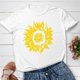 thumbnail image 2 of Gibobby Camisetas Mujer Baratas Manga Corta Camiseta corta con cuello redondo Camiseta estampada Tops Blusa informal manga suelta para mujer(Blanco,M), 2 of 3