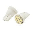thumbnail image 1 of 2uds Bombilla Luz Lateral Auto T10 W5W 186 194 8 SMD LEDs Blanco Unique Bargains Coche luces LED, 1 of 1