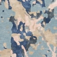 thumbnail image 6 of SAFAVIEH Soho Daffodil Abstract Runner Rug, Blue/Light Pink, 2'6" x 8', 6 of 7