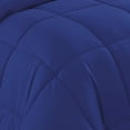 thumbnail image 2 of Supreme 7 Piece Bed-In-A-Bag All Season Solid Comforter & Sheet Set, King, Royal Blue, 2 of 5