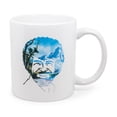 thumbnail image 1 of Taza de café Surreal Entertainment con retrato en acuarela de Bob Ross, 1 of 7