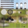 thumbnail image 5 of Bird feeding kit, wild bird feeder stand pole, with feeder, bird bath, and net tray. Different specifications to choose from, 5 of 13