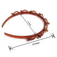 thumbnail image 7 of SPRING PARK Women Rhinestone Headband Hair Hoop Hair Clips Pin Claws Headband Headwear, 7 of 7