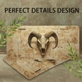 thumbnail image 4 of Ancient Ram Skull with Inscriptions Front License Plate, Metal License Plate, Funny Standard Plates Personalized Novelty Decorative For Men/Women/Boys/Girls Car 6×12 Inch, 4 of 7