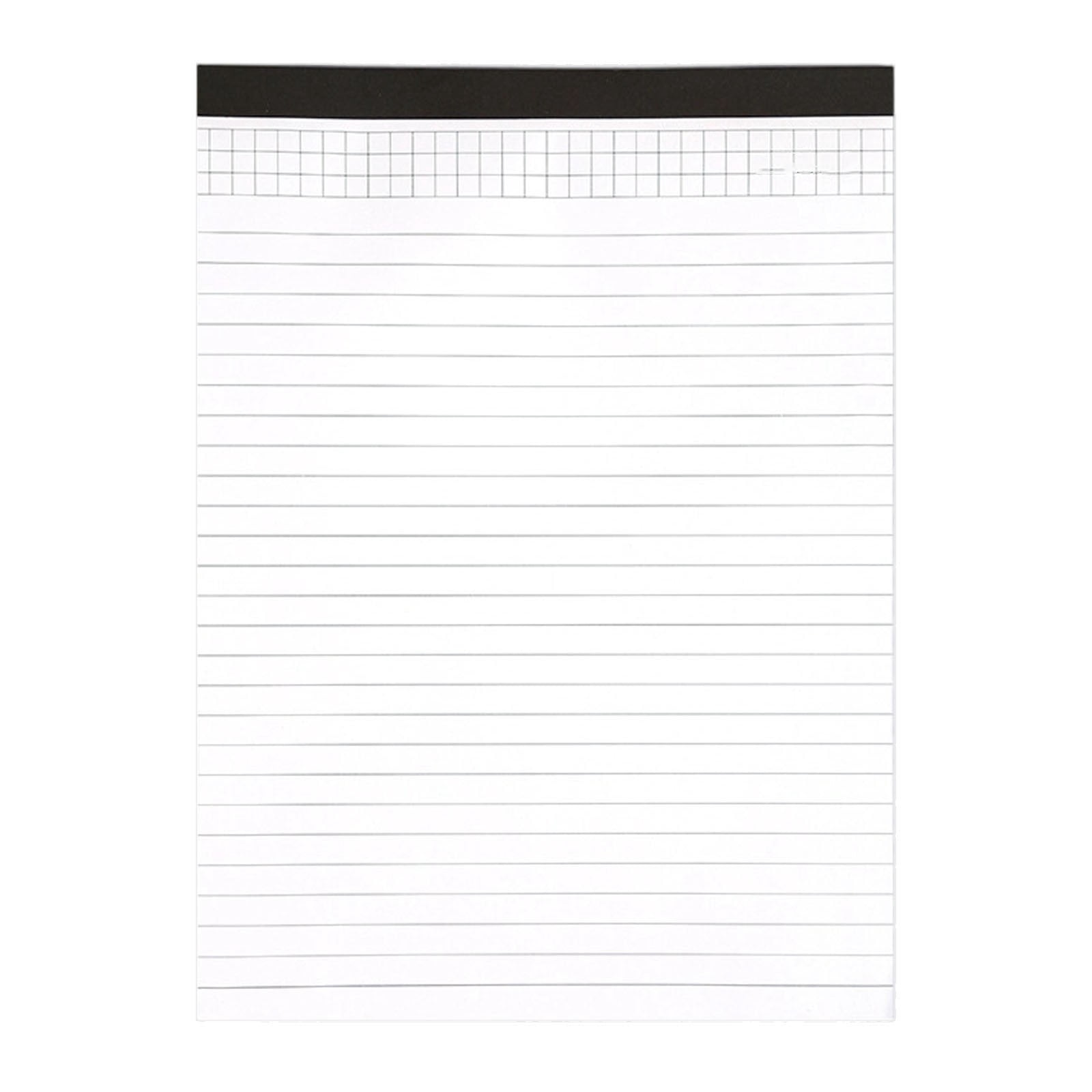 1 Pack Legal Pads 8" X 11",Lined Notepad Notebook Paper 25 Sheets Per Writing Pads Legal Notepads College Ruled Pad of Paper Notebook To-Do List for Office Supplies