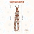 thumbnail image 3 of LAICAIW Boho Macrame Keychain Wristlet Keychain Weave Exquisite Keyring Holder Bracelet Handmade Wrist Lanyard for Women, 3 of 7